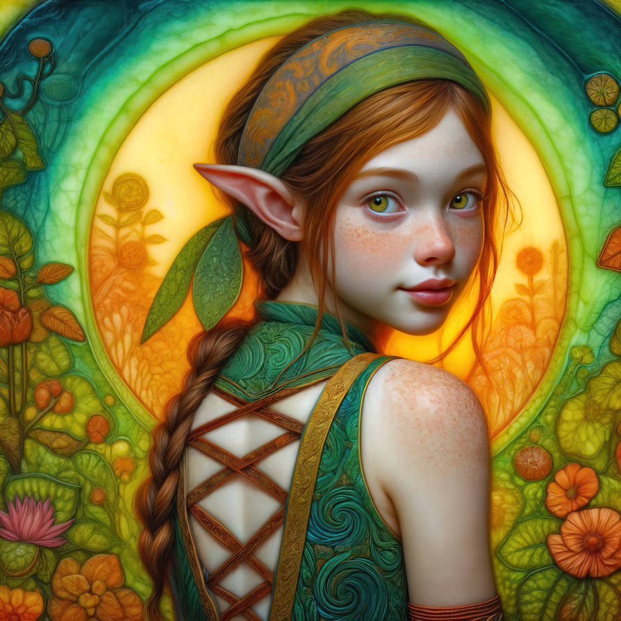 ELF GIRL | 186 by stevencasteel on DeviantArt