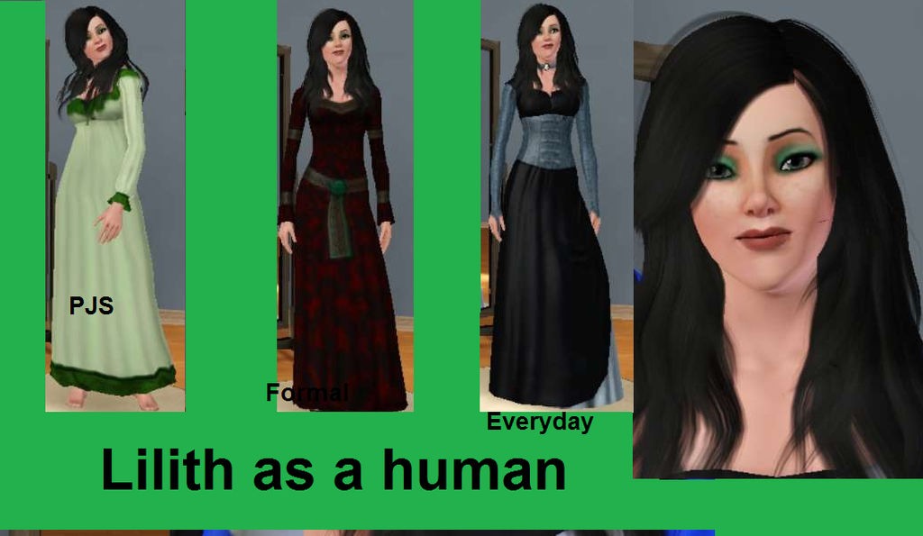 Lithe Woman Character Rotation Character Reference Sheet-Human Lilith by EmmaBunny88 on DeviantArt