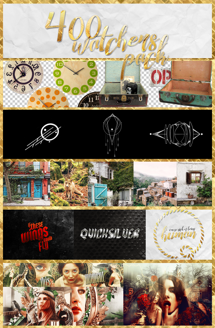 400 Watchers Resource Pack