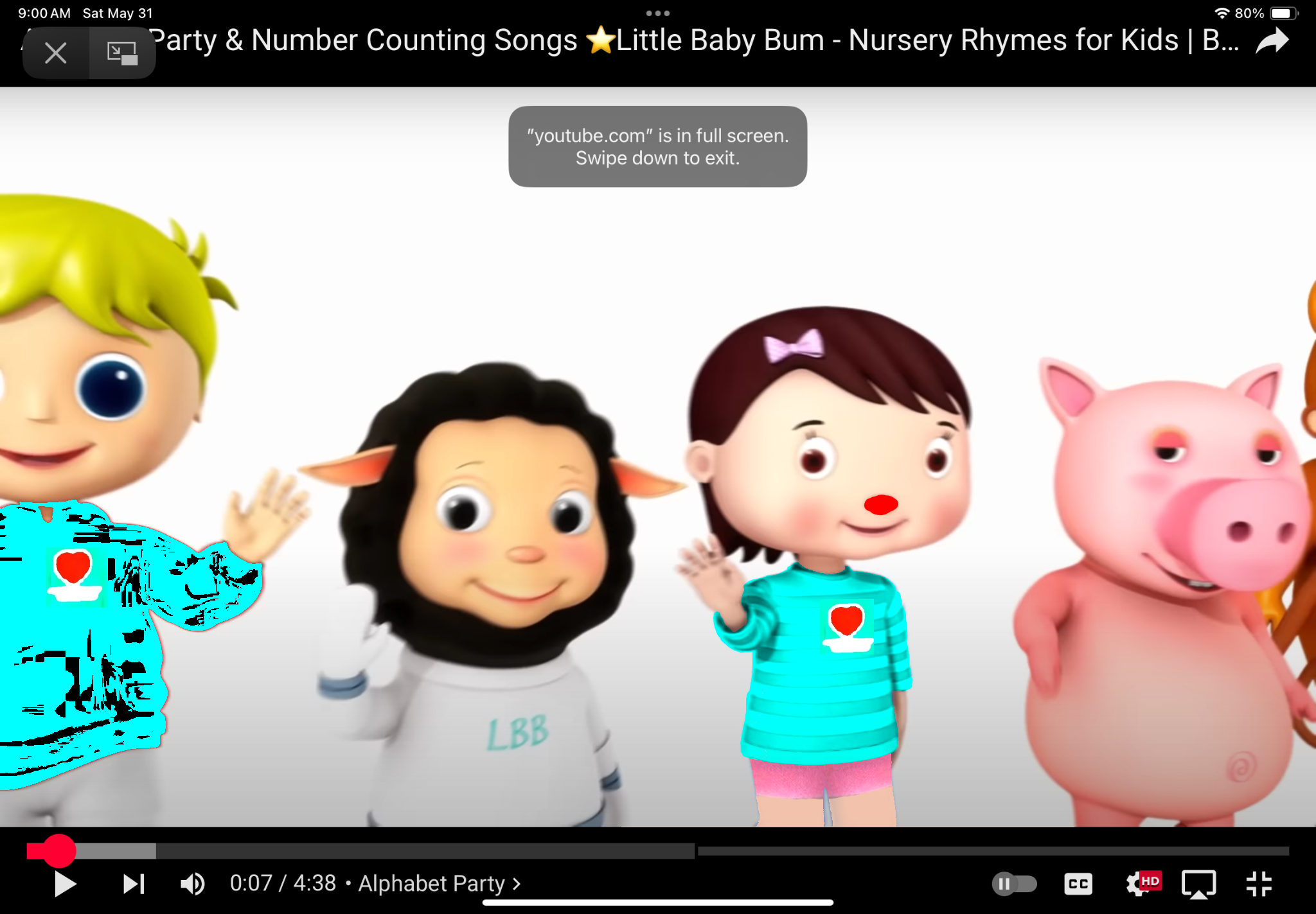 Alphabet Party Number Counting Songs Little Bab