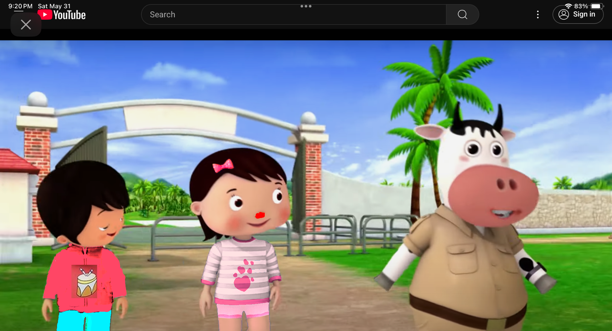 Funny Animals Song Little Baby Bum Animal for Kids