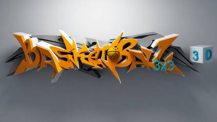 DJ SouRay 3d graffiti WILD STYLE