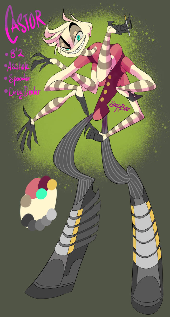 Hazbin Hotel OC: Castor! by SoapBarr on DeviantArt