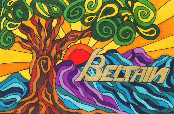 Beltane Tree by merlynhawk