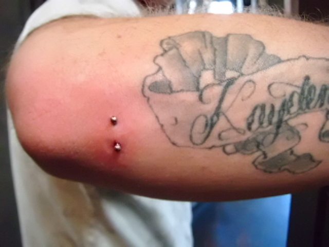 Winus Elbow Elbow Wenis Piercing by LisaMassacrePiercing on DeviantArt