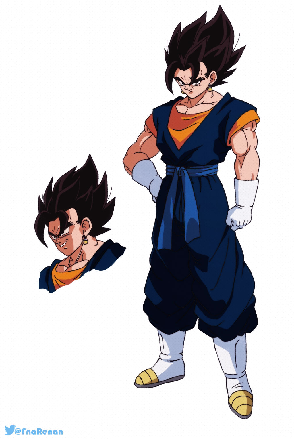 Modelsheet Vegito by RenanFNA on DeviantArt