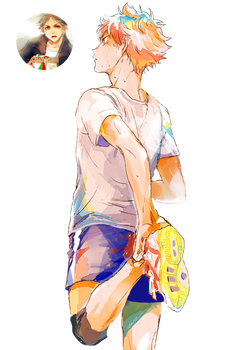 [Haikyuu!!] Hinata Shouyou Render