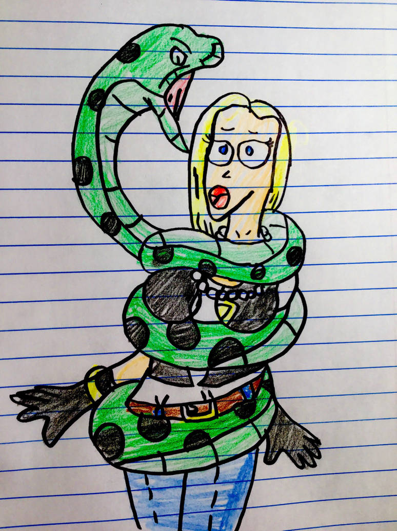 Android 18 Snake Part Android 18 and the Real Snake - Part 1 by lileehilee on DeviantArt