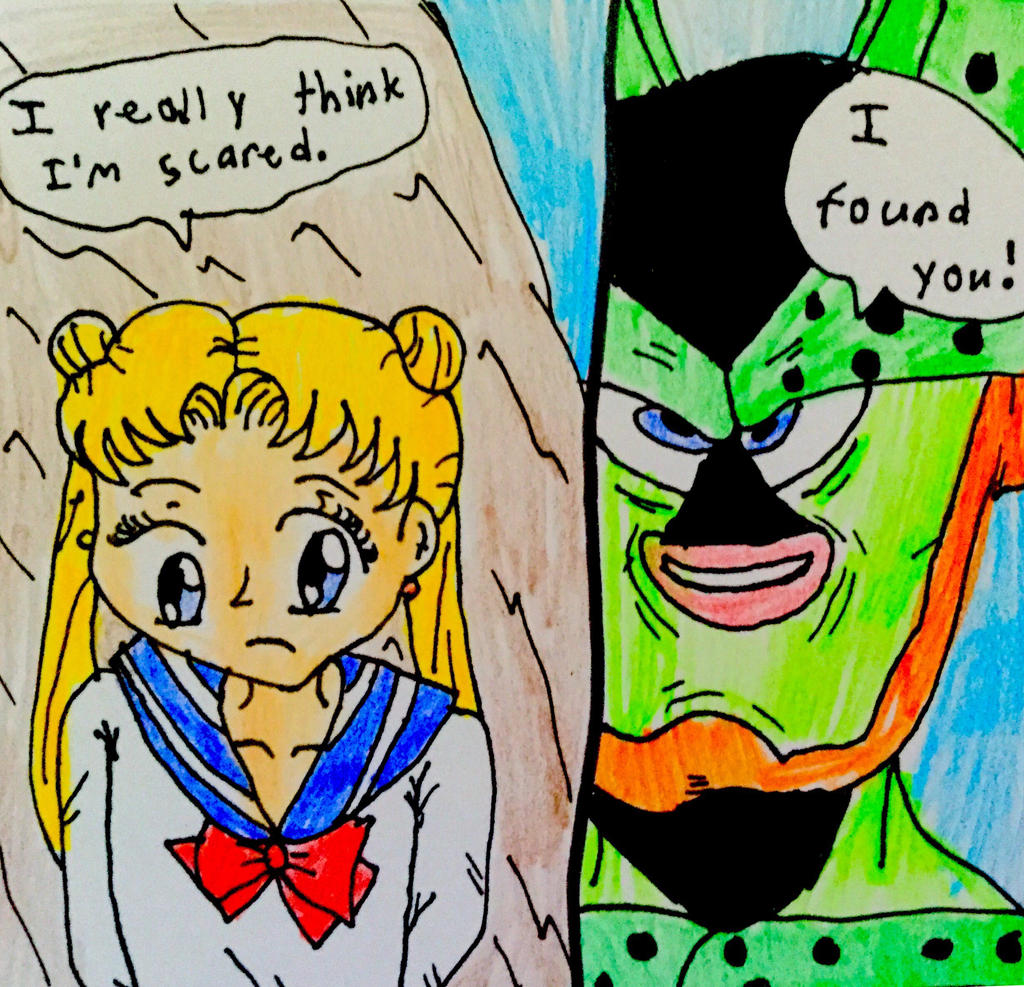 Cell VS Usagi (Preview Comic)