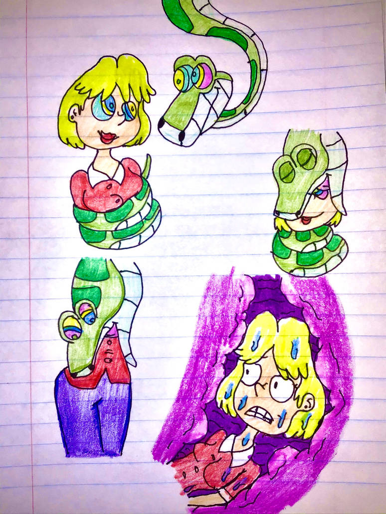 Deviantart Rita The Snake Rita the Snake Food with snack by lileehilee on DeviantArt