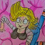 Android 18 Inside the blob 