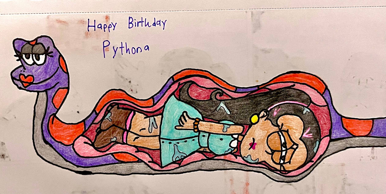 Happy Birthday Python Gif Happy Birthday Pythona by lileehilee on DeviantArt