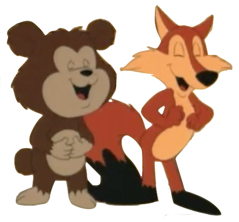 Buttons and Rusty Laughing by CartoonPNGs on DeviantArt