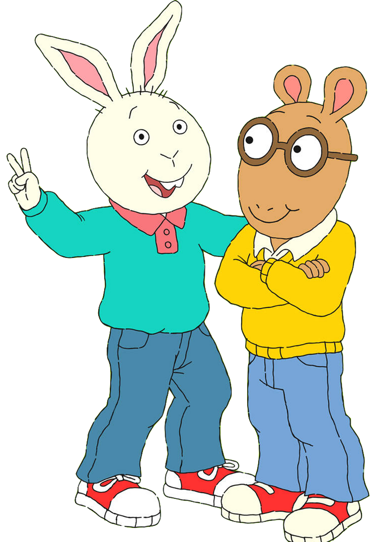 Arthur Read with Buster by CartoonPNGs on DeviantArt