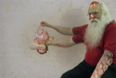Santa Claus vs. Baby Jesus