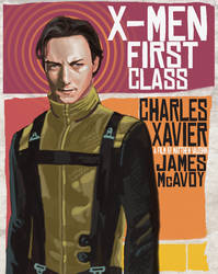 X-MEN FIRST CLASS XAVIER