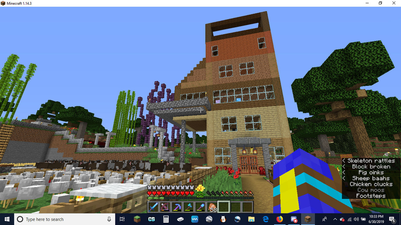 My House In Minecraft 1 14 3 By Erik The Okapi On Deviantart My House In Minecraft 1 14 3 By Erik The Okapi On Deviantart
