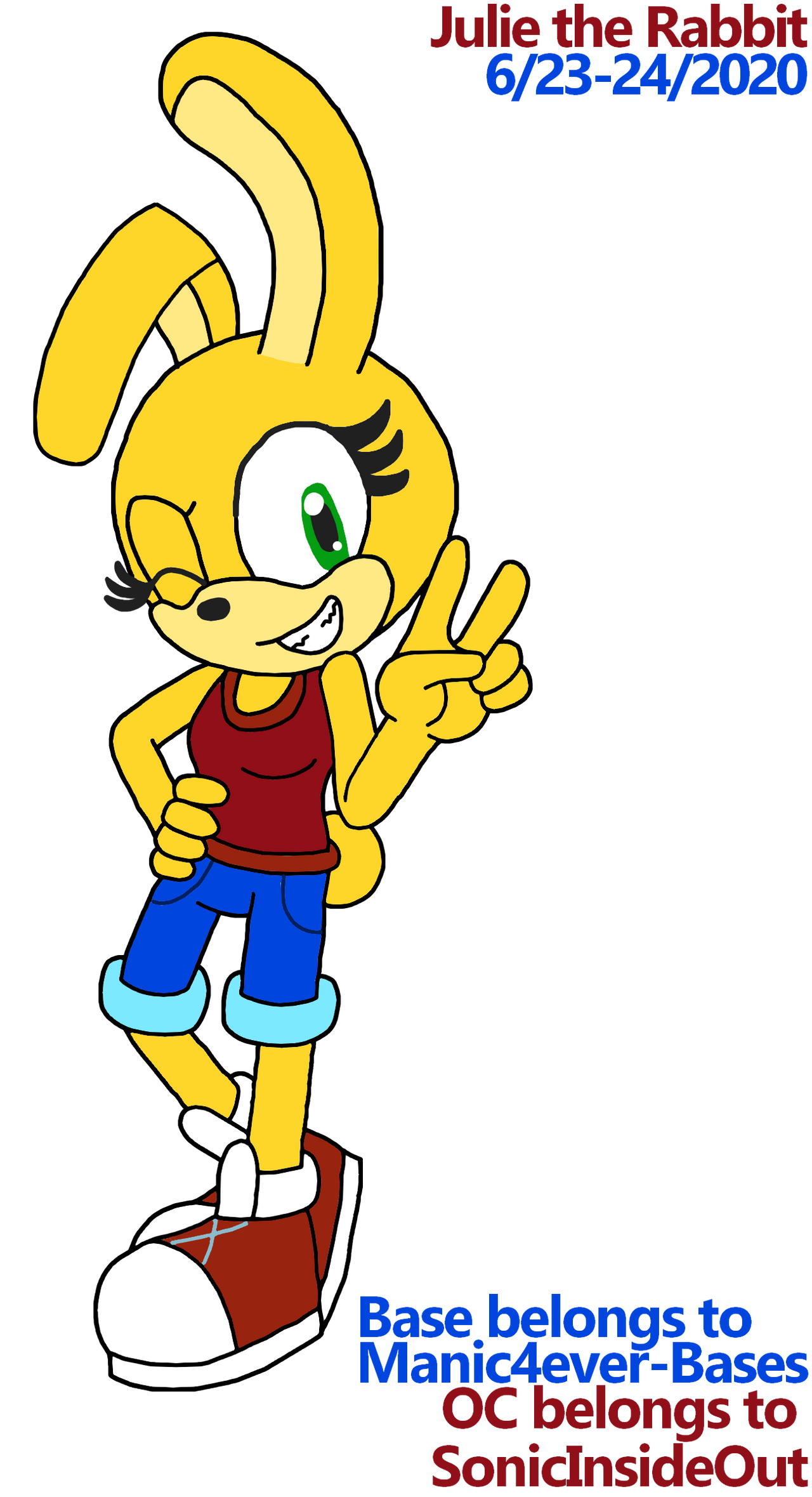 Juli Rabbit Julie the Rabbit by Erik-the-Okapi on DeviantArt
