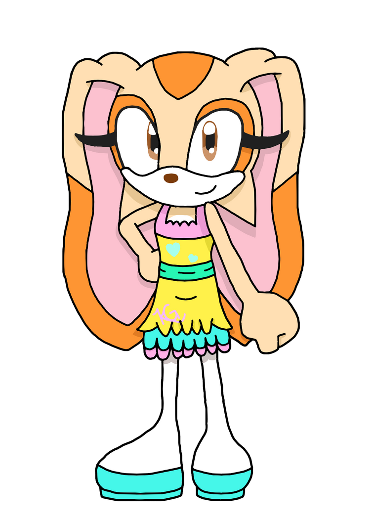 Cream The Rabbit Fasion Cream the Rabbit (Gift) by Erik-the-Okapi on DeviantArt