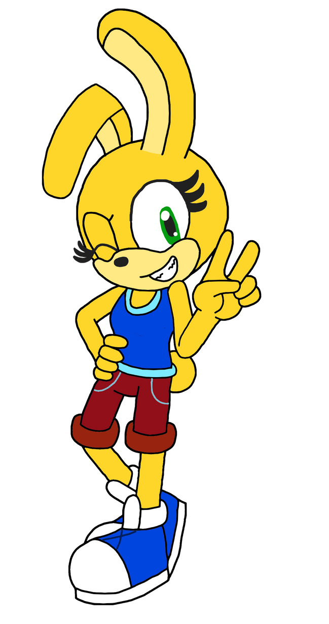 Juli Rabbit Julie the Rabbit - inverted clothes by Erik-the-Okapi on DeviantArt