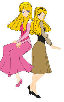 Princess Aurora and 'Rose'