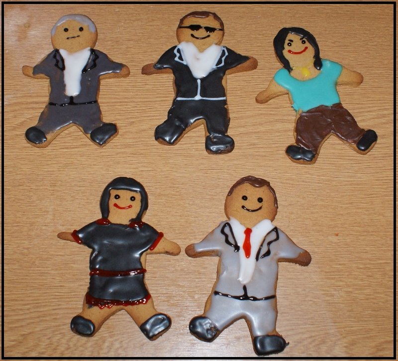 NCIS gingerbread men