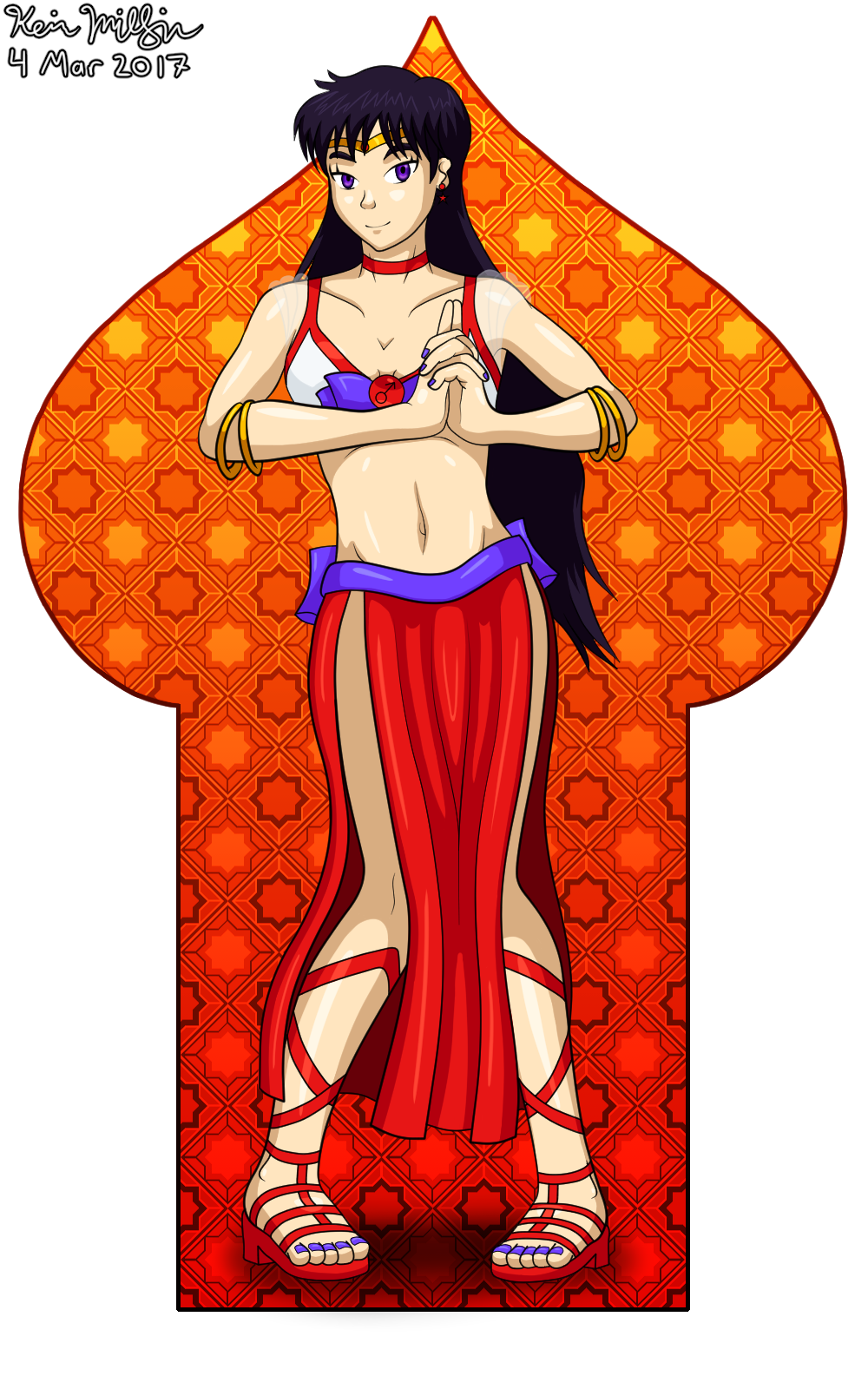 #BellyDanceBeauties - Sailor Mars