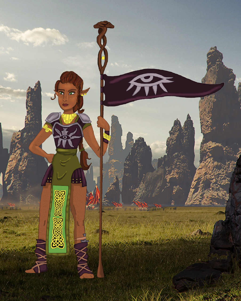 Inquisitrice: Kadlin Lavellan by Sparky28