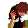 Chara y Frisk sirvientadelmal2