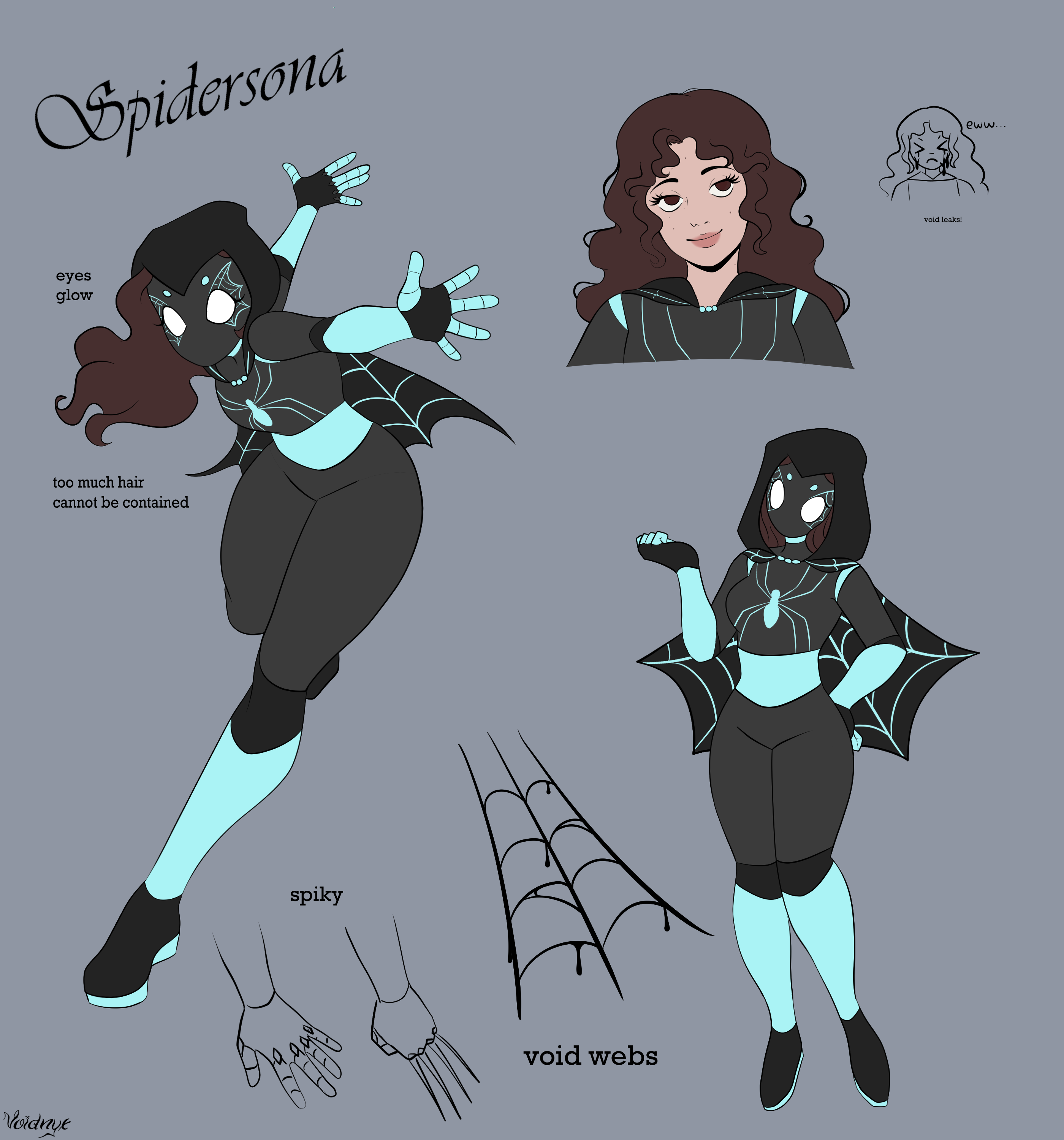 Commission: Spidersona by cosmicallycapricious on DeviantArt