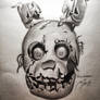 Springtrap's Head Drawing (2017)