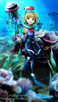 Kinomoto Sakura LAMA Scuba Gear|Commission