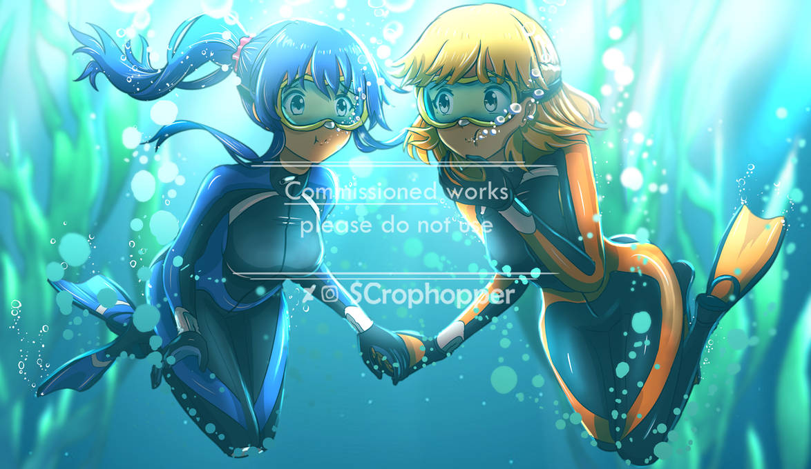 Fixies Characters. Deviantart Fixie and Miselia Holding Breath | Commission by SCrophopper on DeviantArt