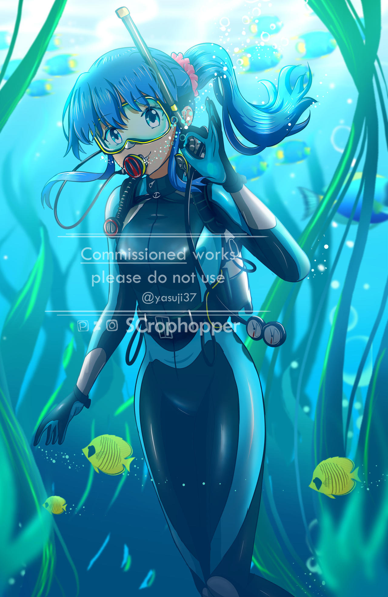 Fixies Characters. Deviantart Fixie Funutaime Sea Diving | Commission by SCrophopper on DeviantArt