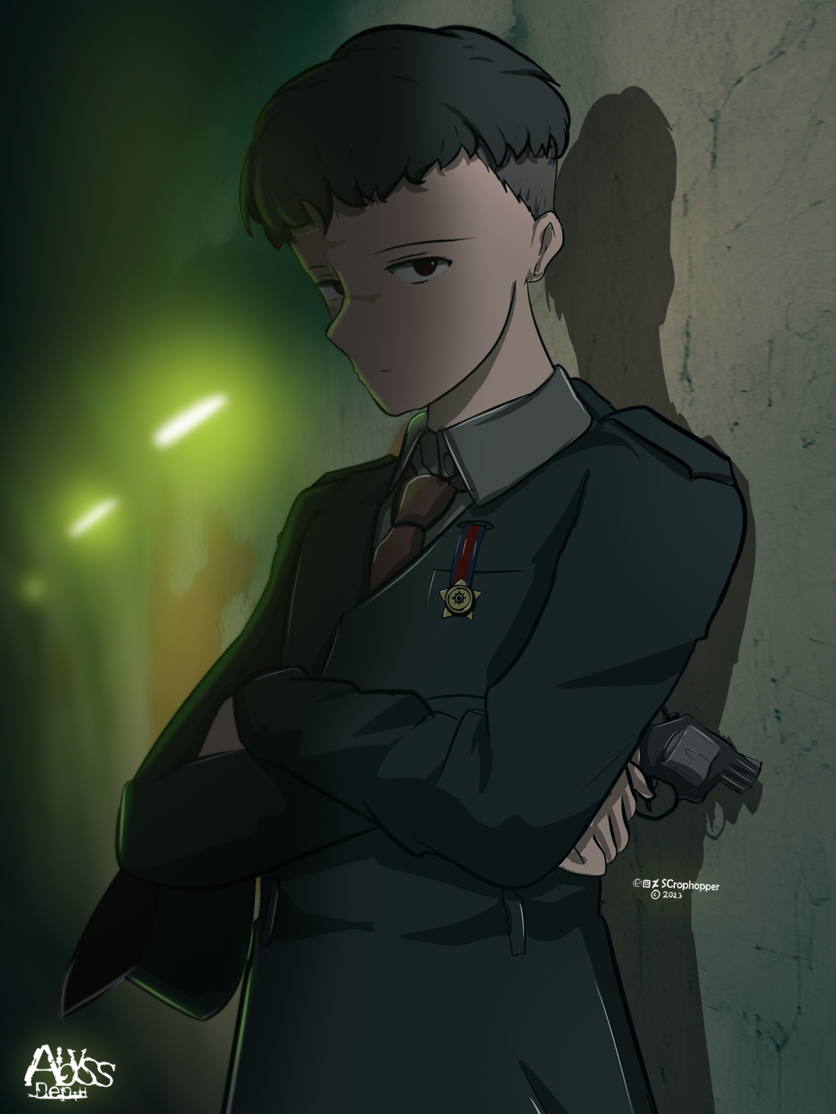 Myke (Abyss Depth) Portrait | OC by SCrophopper on DeviantArt