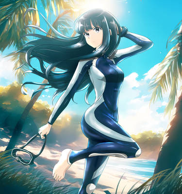 Takina Inoue #2 Wetsuit | Fanart
