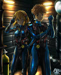 Artie and Greg in APS gear (Alt2) | Abyss Depth