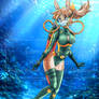 Mia the Bunny Scuba Diving | Commission