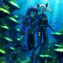 Seele and Bronya Scuba Diving 2/3 | Commission