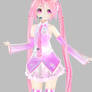 My Sakura Miku in PocketMQO (MMD for Mobile)
