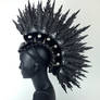 Faux Feather Mohawk with Spikes