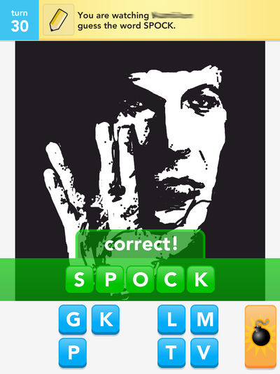 Draw Something: Spock