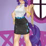 Rarity humanized colors