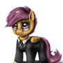 Scoot in a suit