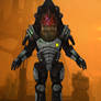 Urdnot Wrex from Mass Effect 2 for XNALara