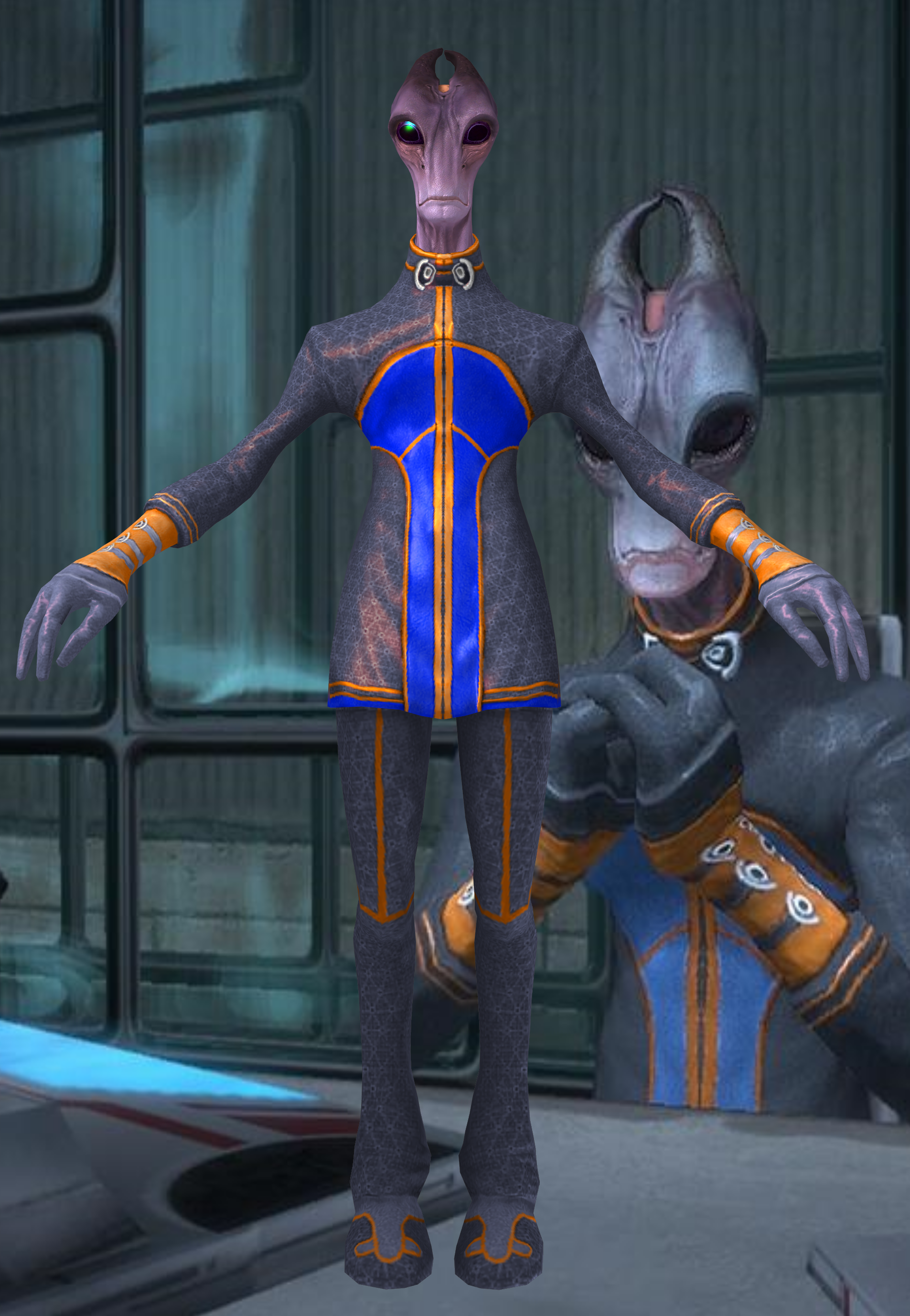 Bel Anoleis from Mass Effect for XNALara