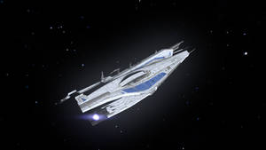 Test render of an Alliance Geneva-class Cruiser