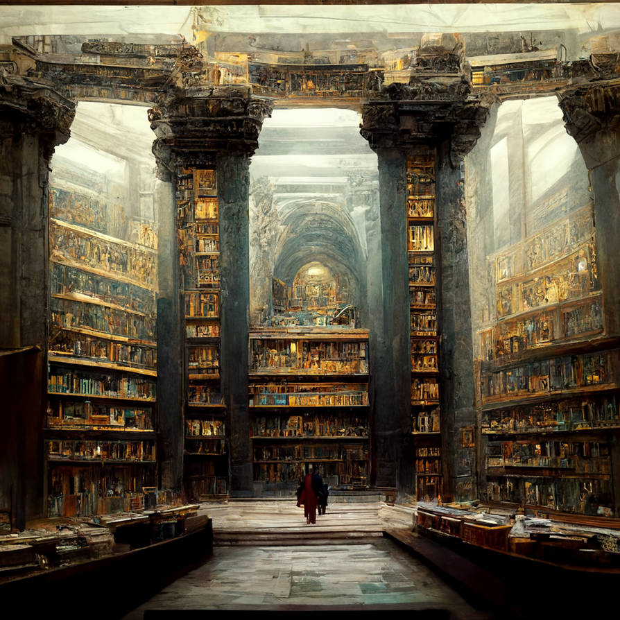 The Wanderer's Library by purplerhino on DeviantArt