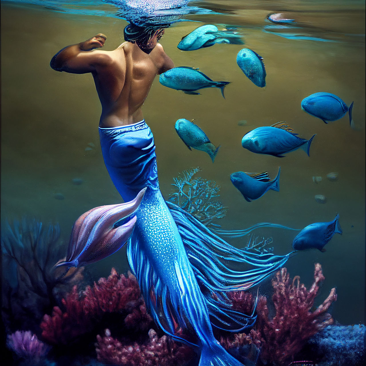 Deviantart Ghost Merman Merman by purplerhino on DeviantArt