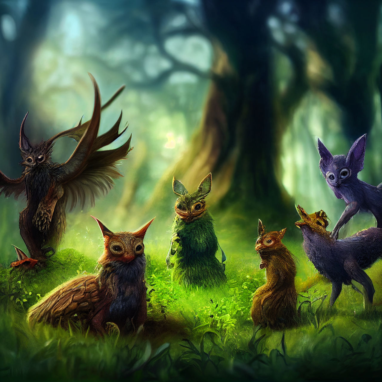 Fae Creatures 1 By Purplerhino On DeviantArt fae-creatures-1-by-purplerhino-on-deviantart